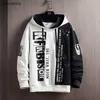 Mannen Sweatshirts Hoodie Tops Lente en Herfst Street Wear Japanse Hiphop Casual Mode Losse Hoodies 220217