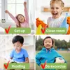 Magnetic Child Behavior Reward Chalkboard Chore Chart fridge Magnet Plan Calendar Responsibility Activity Star Reward Blackboard 210722