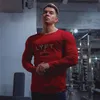 Men's T-Shirts Quick Dry Skinny Slim Running Sport Long Sleeve T-shirt Shirts Gym Fitness Training Elastic Men Male Jogging Workout Tees Top