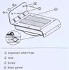 LED-Solarleuchte mit Bewegungssensor – Silber