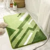 ZL0435SEAバスマット50 * 80センチ厚の植ったフロアマットSBR滑り止めカーペットの吸水性Floormat Flannel柔らかいバスルーム - マットのドアマット敷物