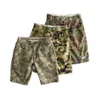 Mode camouflage shorts män bomull militär stil patchwork casual boardshorts sommar man kläder 210713