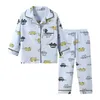 Çocuk Termal Iç Çamaşırı Seti Çocuk Karikatür Giysileri Sonbahar Kış Sıcak Artı Kadife Kalınlaşmış Pantolon Kızlar Termal Pijama 210908