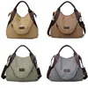 2021 Brand Large Pocket Casual Tote Womens Handväskor axelhandväskor duk kapacitet väskor för kvinnor messenger väskor kvinnor väska3169