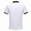 Nueva moda de lujo para hombre clásico bordado de letras camisa de algodón para hombre diseñador camiseta blanco negro diseñador polo camisa masculina M-3XL