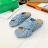 Sandalen schoen platte vrouwen sandalen dikke hiel visser echte gladiator schoenen klassiek lederen half drag 3d casual designer letter slippers slippers flip flop dia