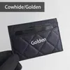 Card Holders Luxury Top Quality Genuine Leather With ID Wallet Coin Purse Cowhide Caviar Holder296G