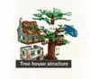 LOZ 1033 New Product Tree House 4761PCS Mini Building Block Assembly Scene Model Toys For Children Birthday Gift Q0624