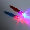 LED-gadget Multifunktion Glänsande lysande bollpunkt Pen Barnens kreativa leksaker som snurrar Gyro Learning Colorful Lights2207735