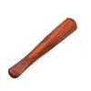 Classic Wood Tobacco Pipe Mini Portable Woodens MUNPIECE 73mm Eco-Friendly återanvändbar WH0406