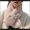 Wraps Hats, Scarves & Gloves Fashion Aessoriesfaux Collar Kids Natural Fur Winter Female Outdoor Warm Circle Loop Scarf Faux Neck Wrap Gaiter