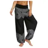 Fashion Bohemian Loose Pant Men Women Casual Hippy Trousers Baggy Aladdin Harem Pant Freeship Yoga Pants Leggings H1221