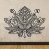 Naklejki ścienne Mandala Lotus Wzór Naklejki Yoga Studio Decor Mural Design Naklejki Duży Rozmiar Murale DW11036