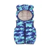 Automne Enfants Warm Down Gilet Bébé Épaissir Gilet Enfants Survêtement Vêtements D'hiver Garçons Filles À Capuche Vestes 211203