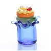 OD25mm coloré verre Carb Cap accessoires de fumer pour quartz banger pipe à eau dab plate-forme pétrolière