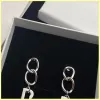 Fashion Lady Stud Women Jewelry Designer Hoop Studs Earrings Designers Letter B Earring Halsband Boucles 2203092D