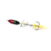 1 ADET Metal Spinner Bait 10g 7 cm Kaşık Lures Dönen Sequins Balıkçılık Cazibesi Bas Sert Yem Tüyü Yüksek Qualit Jllznx 429 x2