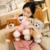 Kleine Teddybär Plüschtiere für Mädchen weiche süße Kuscheltiere Plüschtier Kawaii Room Decor Baby Begleiter Puppe Geschenke für Kinder