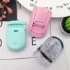 Mini Cute Fashion Makeup Eyelash Curler Beauty Tools Plastic Nature Style Cute Eyelash Handle Curl Eye Lash Curler