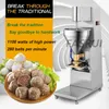 Petite Machine électrique commerciale pour boulettes de viande de poulet et de porc, extrudeuse de bol de viande, Machine de formage de boules de radis