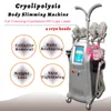 Vakum Terapisi Cryolipolysis Vücut Zayıflama Makinesi 4 Cryo Kafaları Yağ Donma Kilo Kaybı Çok Fonksiyonlu Ekipman Lipo Lazer Diyot Selülit Temizleme