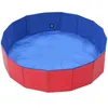 Kennlar pennor 30x10 cm fällbart hund husdjur bad pool hopfällbart badkar kiddie för hundar katter simma badkar sommar231f