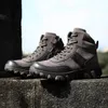 Homens deserto militar botas táticas masculinas Ao ar livre À Prova D 'Água Caminhada Sapatos Sapatilhas Anti-Skid Wearable Esportes Combat Botas