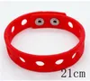 Pulseira de Silicone Macio Pulseira 18/21cm Fit Sapato Crocodilo Fivela Charme Acessório Infantil Festa Presente Moda Jóias Atacado