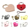 newHeart lock Vintage Style Mini alliage amour cadenas archaize Peach Heart lock Voyage Sac à main Valise Notebook Papeterie Cadenas EWC6675