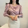 Fashion Women Clothing Puff Sleeve Blouse Korean Chic All Match Spring Outwear Tops Blusas Feminina 210519