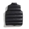 21ss Designer Men Men Winter Down Jacket Freestyle Vest Сплошная водонепроницаемая стега