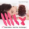 Bigodini Morbidi Rulli per cuscini per il sonno Set La migliore schiuma flessibile e spugna Magic Hair Care Strumenti per lo styling fai da te J035 DHL gratuito