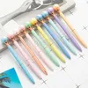 Pearl Metal Ballpoint Pennor Studentmålning Boll Pen Pearls Ball-Point School Business Stationery Office Writing Supplies BH5553 WLY