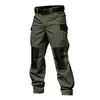 Hommes Militaire Tactique Cargo Pantalon Armée Vert Combat Pantalon Multi Poches Gris Uniforme Paintball Airsoft Automne Travail Vêtements 211112