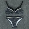 Seksowne bikini 2022 push up swimsuit kobietom stroje kąpielowe kobiety czarne bikini z zestawu pływania do kąpieli dla kostiumów kąpielowych Kobiety kąpiel