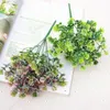 Decorative Flowers & Wreaths Plastic Artificial Plant Odorless Durable For Wedding Decoration Living Room Desktop Simulation Flower Long Ser