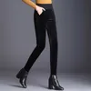 Winter Warm Pant women Plus Velvet Thicken Leggings Skinny Casual Ankle-Length Trouser High Waist Large Size Women 210608