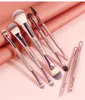 7PCS Make-Up Pinsel Set Multifunktionale Doppel Kopf Concealer Augenbraue Blending Kosmetik Pinsel Kit Brocha de maquillaje