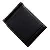 Portafogli Moda Uomo Trifold Short Male Multi Function Case Slim Business Purse Money Clip Pu Leather Brief Clutch