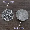 Bel Celt İrlanda Ateş ve Güneş Tanrısı Kolye Kolye Yuvarlak Klasik Aile Muska Talisman Sembolü Kolyeler Sanlan 1pcs Chains284y