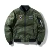 Jaqueta locomotiva homens primavera outono windbreaker piloto piloto exército À prova de ventos impermeável s a carga casual reverso desgaste 220301