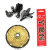 Deragliatori bici LTWOO 12 Velocità Mountain Groupset MTB 12s 11-52T Oro Cassette AX12 Cambio Deragliatore Posteriore X12 catena 4 Kit Per