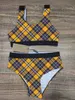 Mix 100 Style Moda Swimwear Bikini Zestaw Dla Kobiet Dziewczynka Swimsuit Z Bandażą Dwukierki Trzyczęściowe Seksowny Kostium Kąpielowy