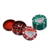 Mooi 3-laags Poker Chip Style Spice Cutter Sigaret Accessoires Gadget Tabak Grinder Herb Cutters