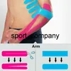 2Pcs 5M Kinesiologie Tape Knie Brace Unterstützung Elastische Sport Band Athletisch Umreifung Gym Tennis Fitness Laufen Knie Muskel pflege