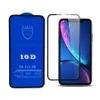 10d Tempered Glass Full Lim Cover Curved Screen Protector Film för iPhone 13 Pro Max 12 Mini 11 XS XR X 8 7 6 Plus SE8261160