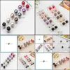 Pins, Brooches Jewelry 2Pcs Muslim Strong Magnet Metal For Women Pearl Round Hijab Pins Magnetic Safety Pin Scarf Buckl Fashion Drop Deliver
