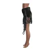 Short en Jean Stretch pour Femme Push Up Taille Haute Distressed Frayed Raw Hem Tassele Denim Shorts 6 Color Select Plus Size (S-4XL)