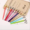 Rotation Métal Stylos À Bille Mode Durable 1.0mm Diamant Stylo À Bille Pour Bureau École Fournitures D'écriture Papeterie Publicité Personnaliser Les Affaires Industrielles