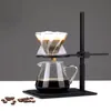 Paslanmaz Çelik Kahve Makinesi Tutucu Yok Kahve Filtresi Bardak Tutucu Ayrılabilir Ayarlanabilir Yükseklik Destek Çerçevesi Ev Kitch 210326 için
